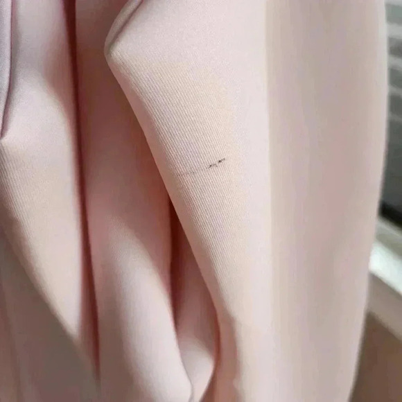 Elegant Pink One-Shoulder Dress - Picture 5 of 10